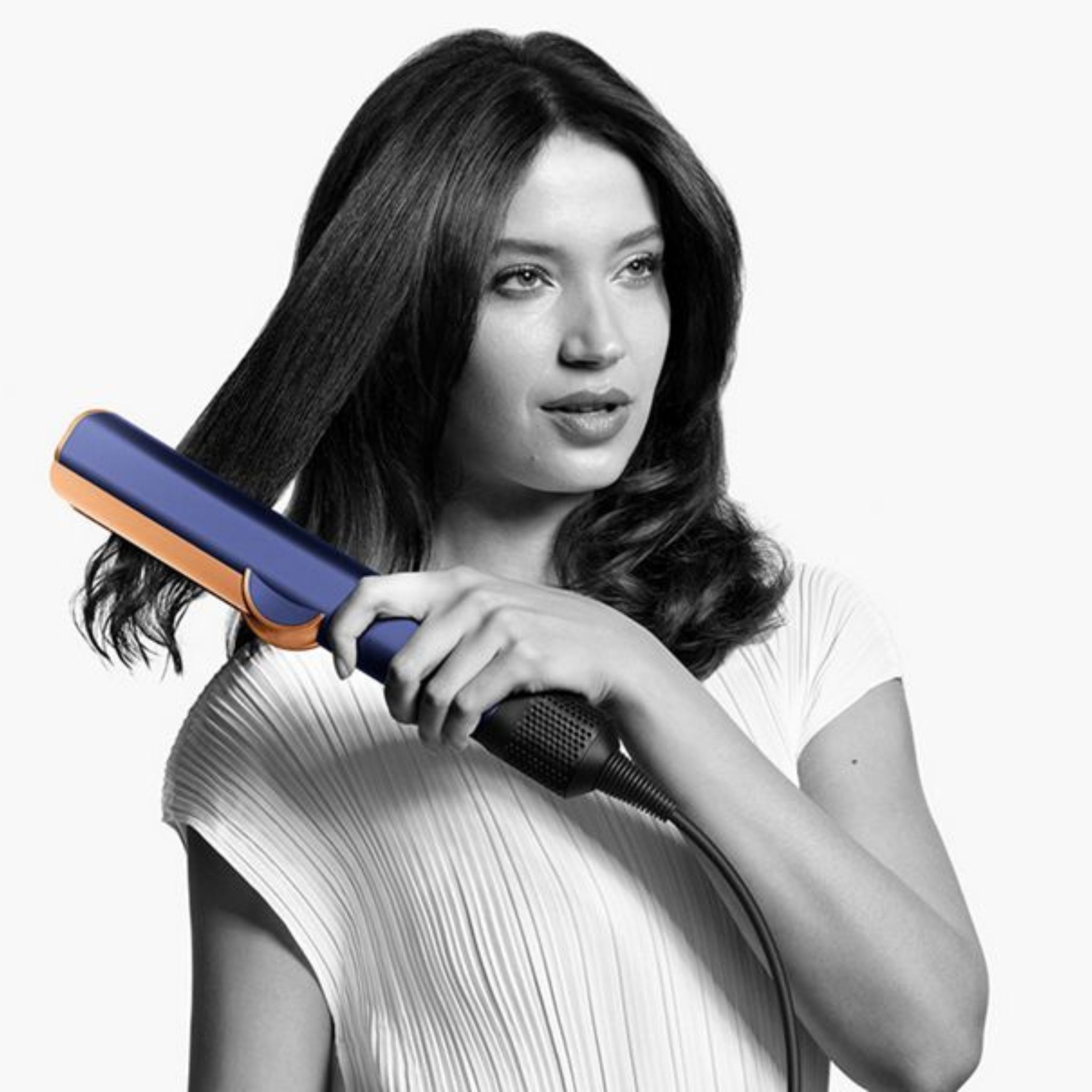 Lisseur séchant Dyson Airstrait™ (Rose Céramique/Bleu de Prusse/Argente)