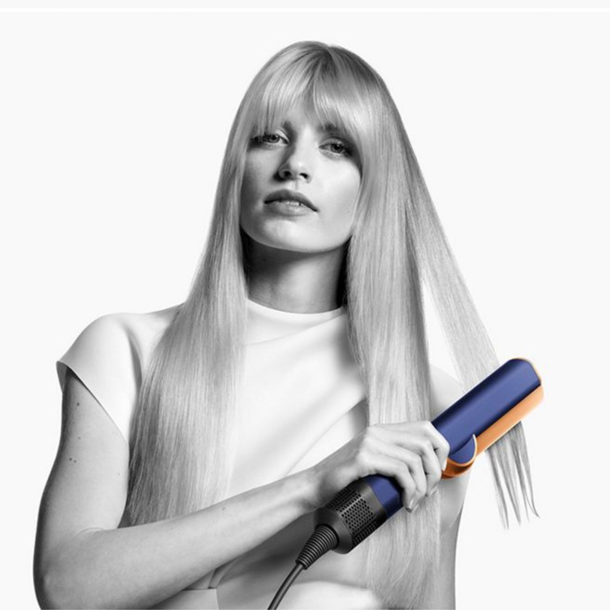 Lisseur séchant Dyson Airstrait™ (Rose Céramique/Bleu de Prusse/Argente)